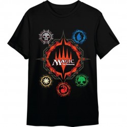 CAMISETA MAGIC MANA SYMBOLS...