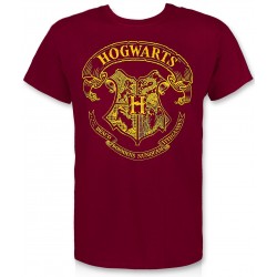 Camiseta Hogwarts granate...