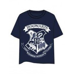 Camiseta Hogwart azul...